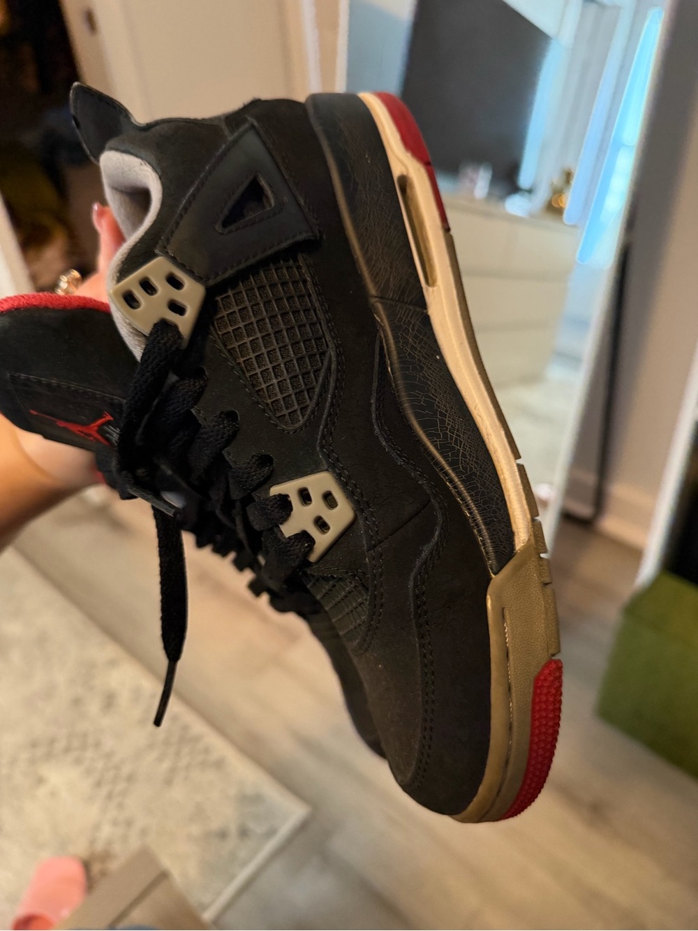 Jordan 4 bred - Picture 3 of 4